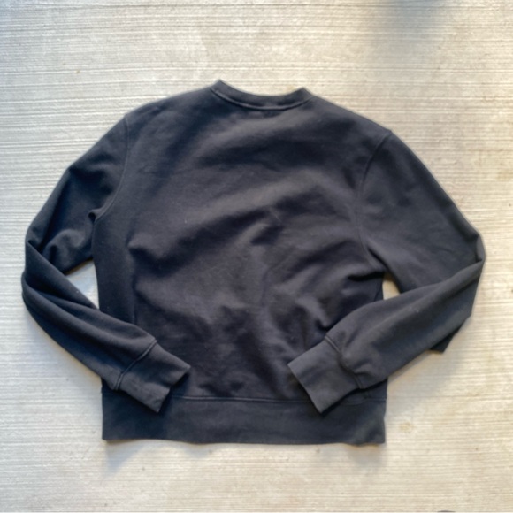 PrAna Women’s Fleece Crew Sweatshirt Size Medium Black - Picture 3 of 8